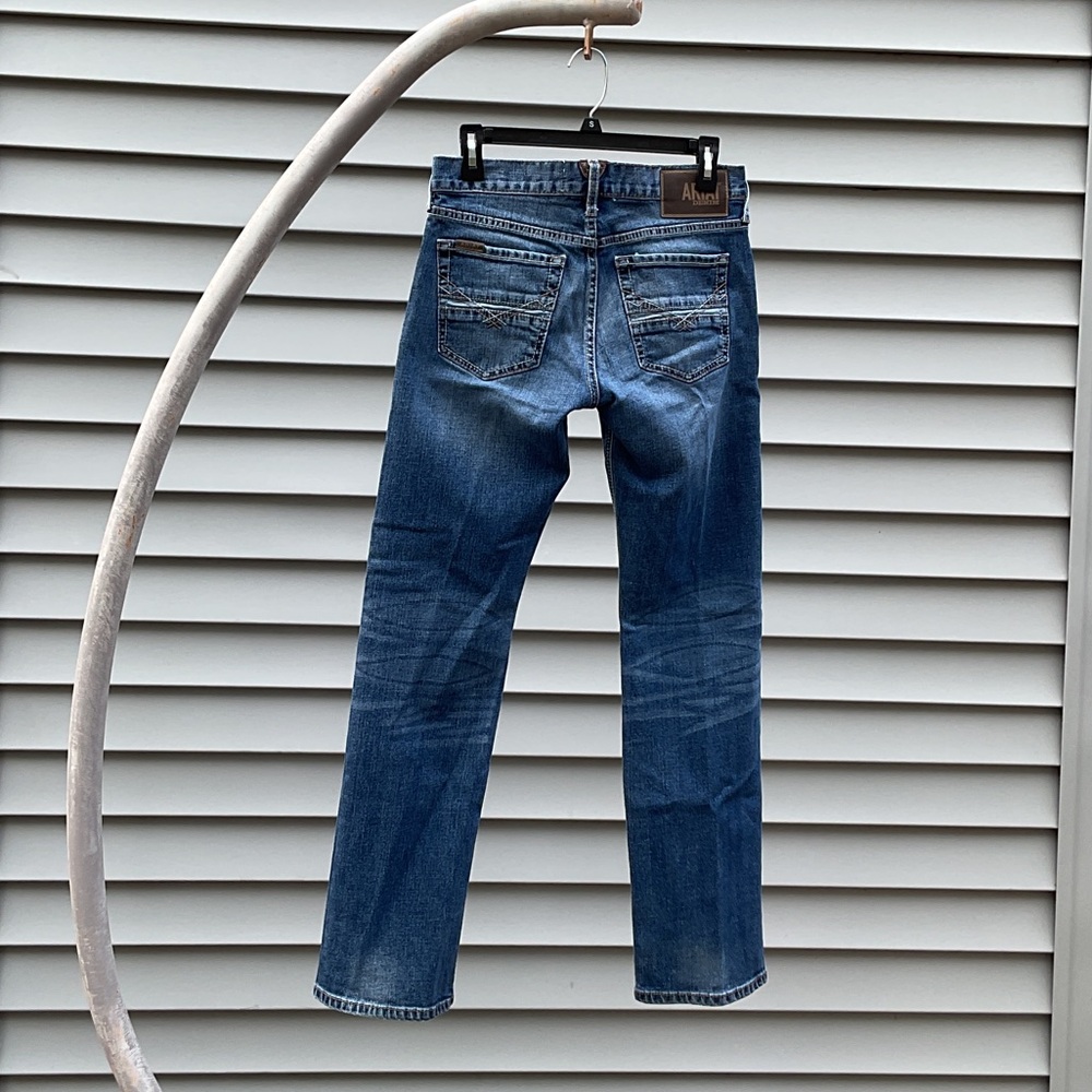 Ariat M7 Men’s Denim Jeans Slim fit Straight leg. Size 29/32. Preowned - Picture 3 of 14